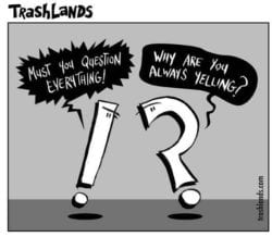 A joke about punctuation