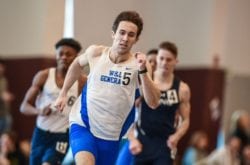 Fiore running a race