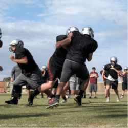 Trivium Prep football practice