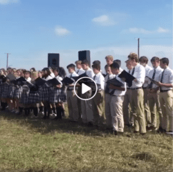 Great Hearts Irving choir performs