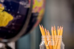 Pencils in a jar