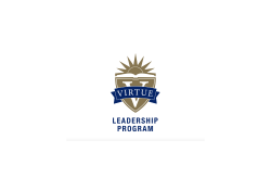 Virtue Leadership Program logo