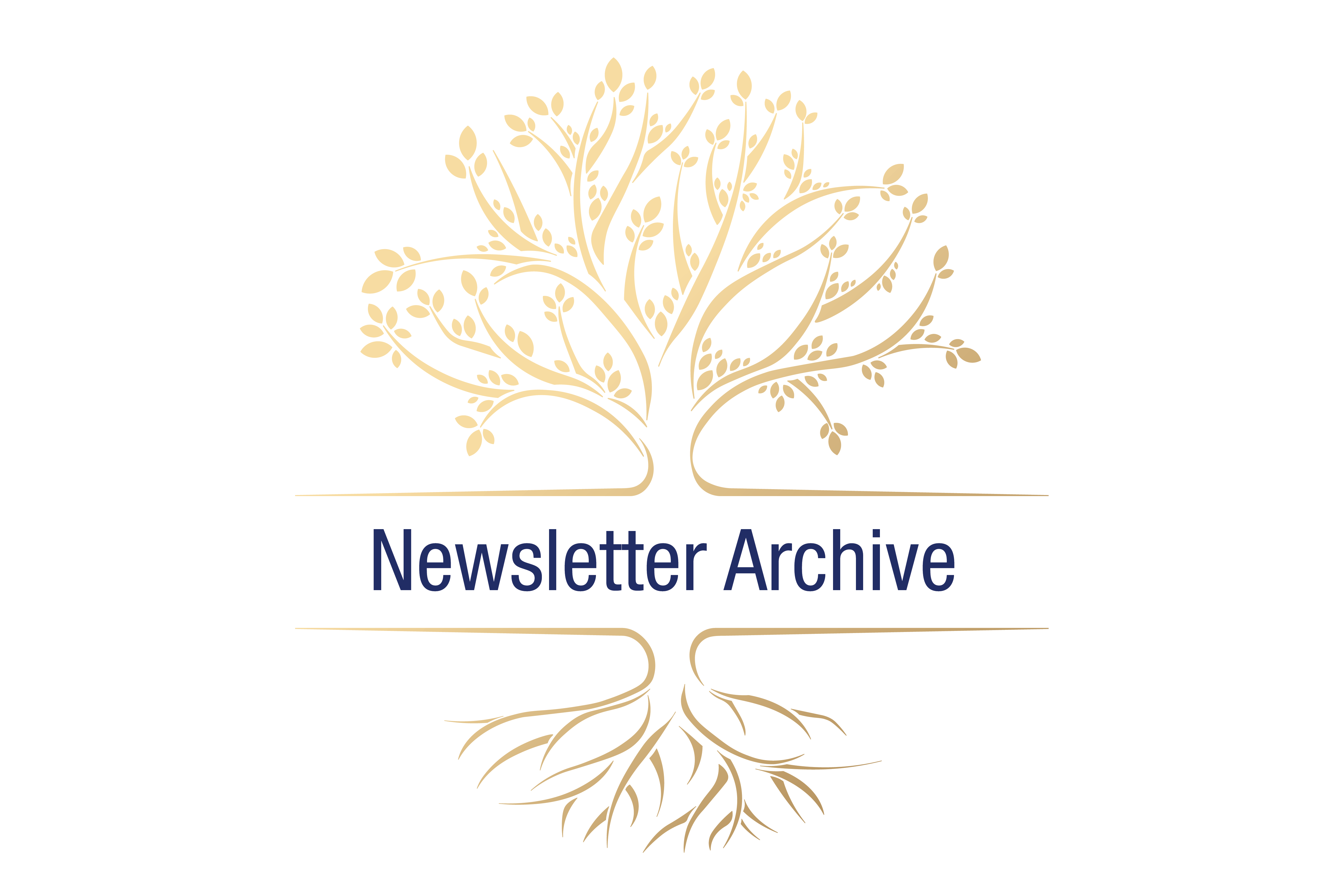 Newsletter archive, gold tree