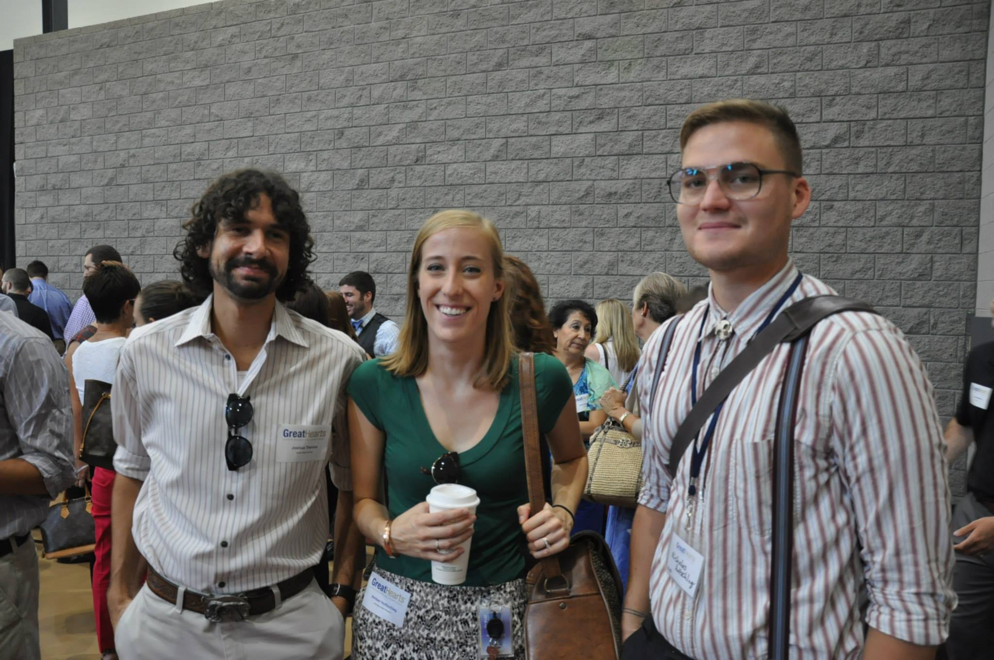 teachers smiling