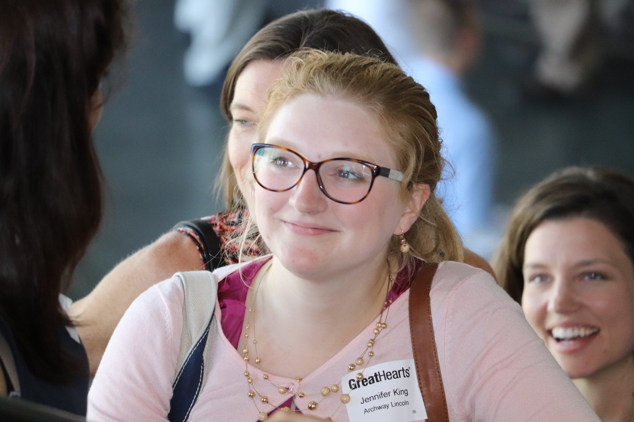 girl smiling