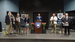 Veritas Faculty at Blazer Ceremony