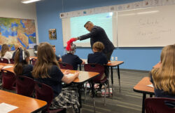 John Fowler in Classroom