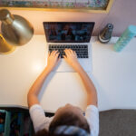 Great Hearts Online student on laptop