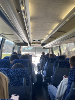 Seniors on the bus in Washington DC