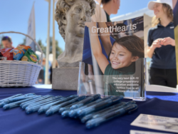 Great Hearts table at Charters at the Capitol