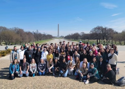 the senior class took a trip to washington dc