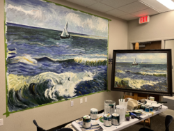 Van Gogh Mural at Glendale Prep