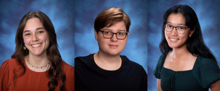 Three Chandler Prep Graduate Portraits