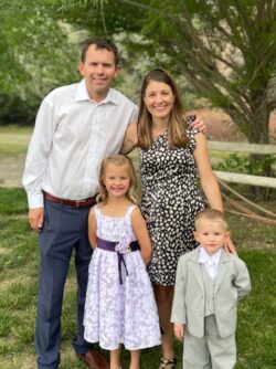 Director of College Counseling, Roslyn, with her family.