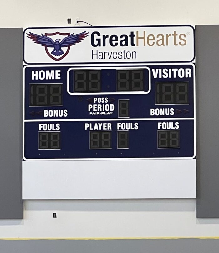 Great Hearts Harveston Scoreboard