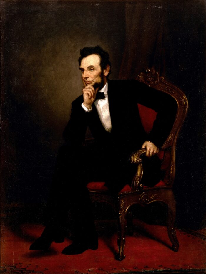 Painting of Abraham Lincoln