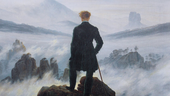 Wanderer above the Sea of Fog by artist Caspar David Friedrich