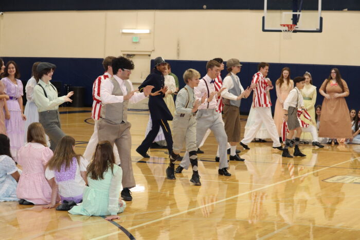 The Music Man performers