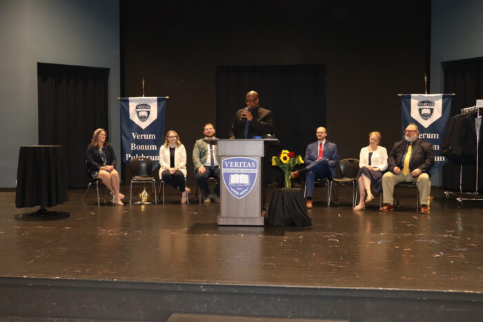Keynote speaker at Blazer Ceremony