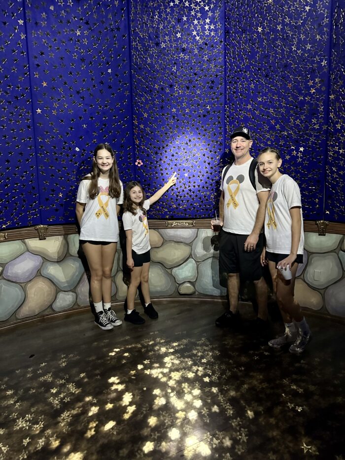 Carson's family at Resort