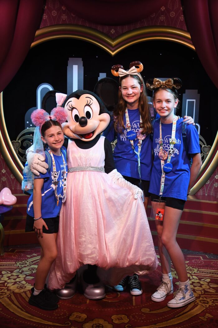 Carson's family at Walt Disney World