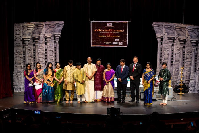 Manasa S. on stage