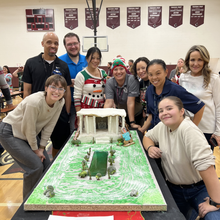 Freestyle winners of the Trivium Gingerbread Competition