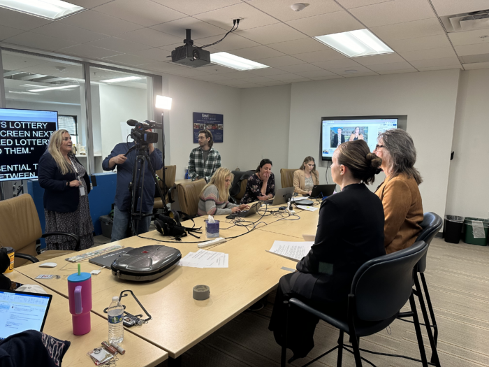 Behind the scenes of filming the Live Arizona Enrollment Lottery