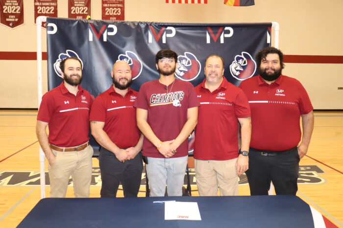 RJ and Coaches at Signing Ceremony