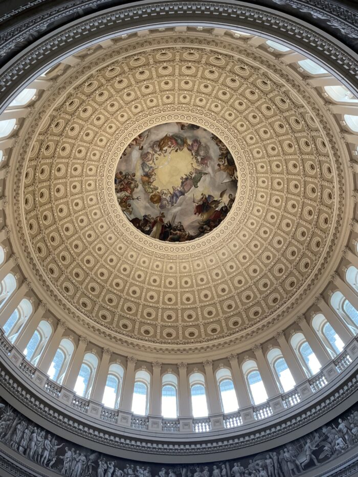 The Rotunda at the US Capitol