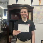 National Merit Finalist Hayden Armstrong.