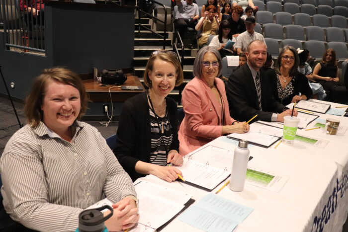 Panel of judges at the 2024 Bard