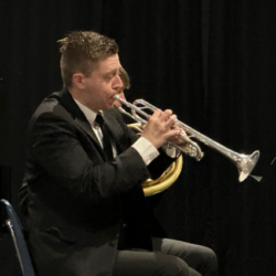 Trumpet player from The Phoenix Symphony at Archway Veritas