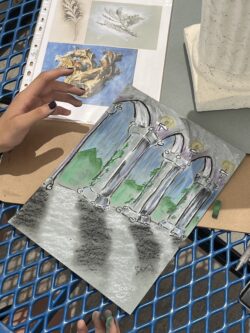 Student artwork at Maryvale Prep's Festival of Arts