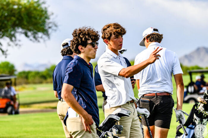 Players of the 2024 Golf Invitational Tournament of Cup Champions on the Golf Course