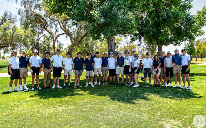 Players of the 2024 Golf Invitational Tournament of Cup Champions on the Golf Course