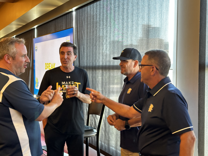 Coaches gathered for Glendale Prep Coach Summit