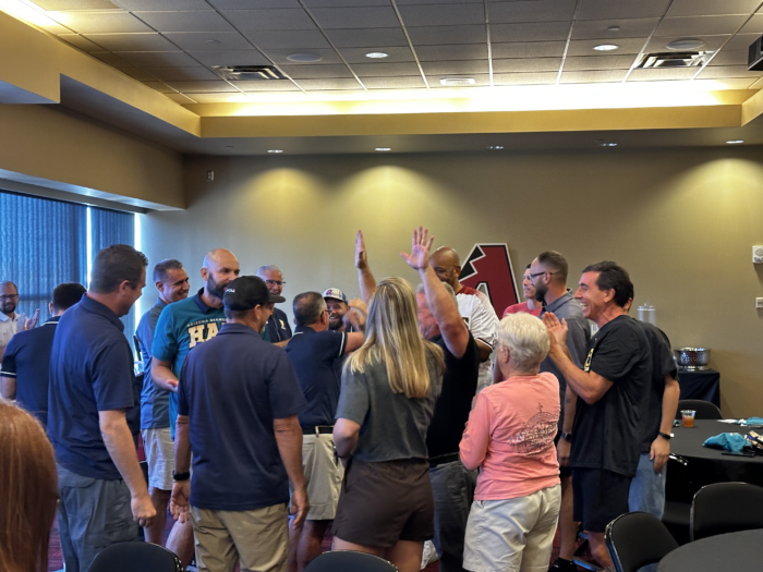 Coaches gathered for Glendale Prep Coach Summit