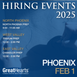 image of sketch and artist with hiring event text details