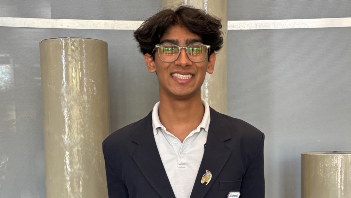 Portrait of a student