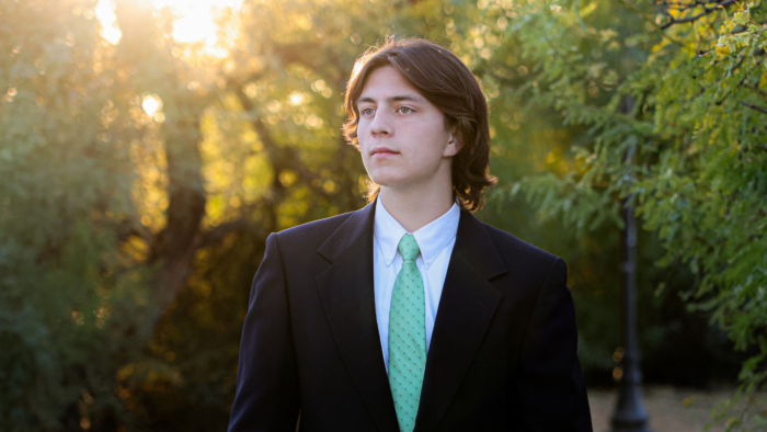 Portrait of a student