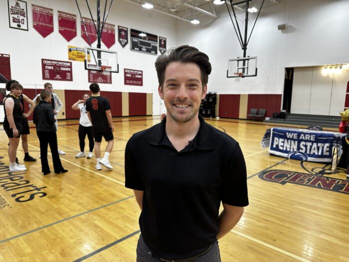 Athletic Director on a basketball court