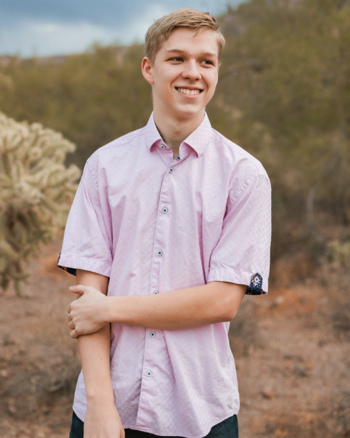 Portrait of a student