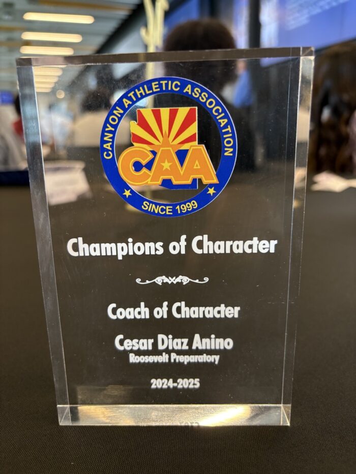 Champions of Character trophy