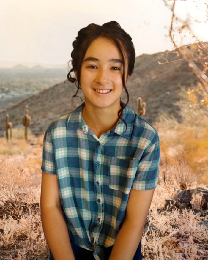 Portrait of a student
