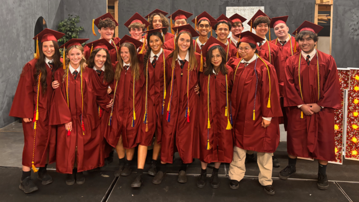 Group of graduates at North Phoenix Prep