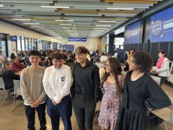 Soccer Players at a luncheon