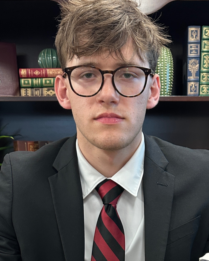 Portrait of a student
