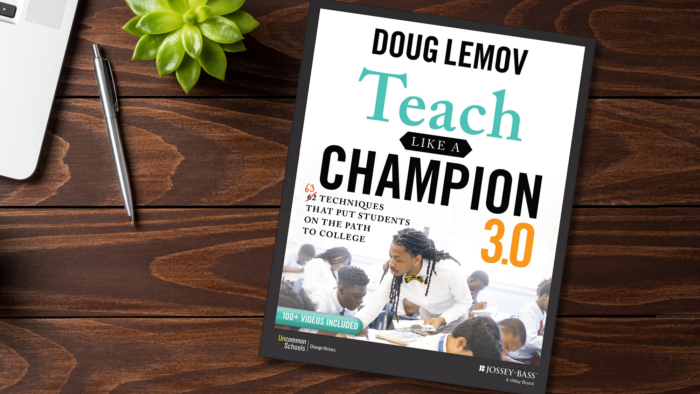 Teach Like a Champion book on a table