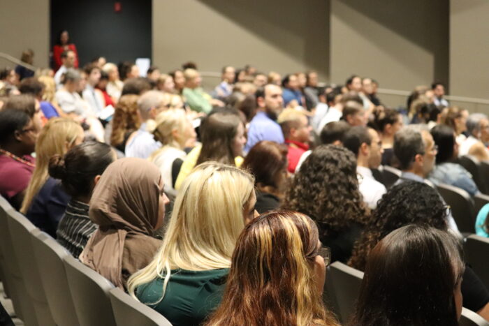 Crowd of People at NFO